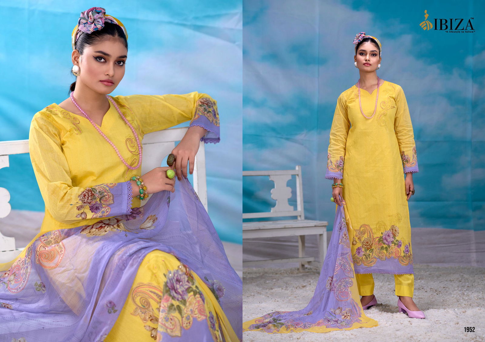 Khsiti By Ibiza Orgendi Digital Printed Salwar Kameez Wholesale Price In Surat